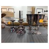 GORHAM SILVERPLATE GOBLETS / DESSERT CUPS