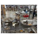 VERY LARGE LOT OF SILVERPLATE