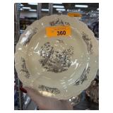 2PC WEDGWOOD WILLIAMSBUURG LIVERPOOL BIRDS BOWLS