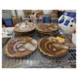 LOT OF 10 TURKEY PLATES
