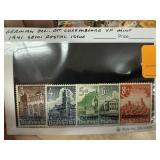 GERMAN OCC OF LUXEMBOURG 1941 SEMI POSTAL ISSUE