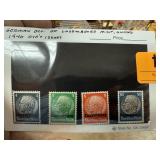GERMAN OCC OF LUXEMBOURG MINT UUSED 1940 OVPT
