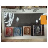 RUSSIA GERMAN OCC IKRAINE UNUSED WWII OVPT ISS