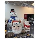 SNOWMAN COOKIE JAR / MIXED CHRISTMAS