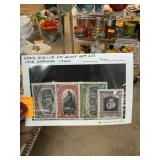 SPAIN 016-19 SET 5 1916 OFFICIAL ISSUE STAMPS