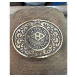 RECOGNITION WORKING FOR YOU BELT BUCKLE