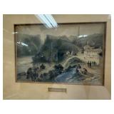 ANTIQUE ENGRAVING PRINT
