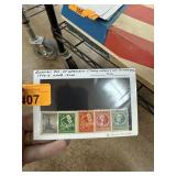 RUSSIAN OCC OF GERMANY 1945-6 WWII ISSUE STAMPS