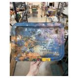 TRANSFORMERS VTG METAL FOLDING TRAY