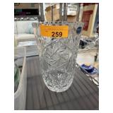 BOHEMIAN CRYSTAL VASE