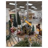 DECORATIVE VILLAGE BUILDING & OTHER TREES