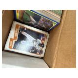 BOX OF BASEBALL CARDS 1990 SCORE & SOME FLEER