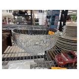 VERY LARGE WATERFORD CRYSTAL PUNCHBOWL
