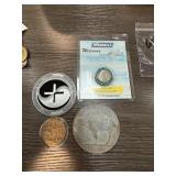 4PC MIXED MEDALLIONS / TOKENS