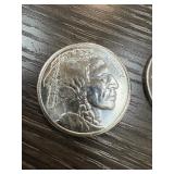 1 OZ SILVER BULLION BUFFALO ROUND
