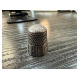 STERLING SILVER THIMBLE