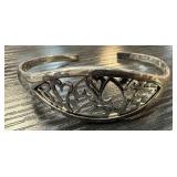 STERLING SILVER CUFF BRACELET