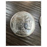 1 OZ SILVER BULLION BUFFALO ROUND