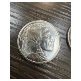 1 OZ SILVER BULLION BUFFALO ROUND