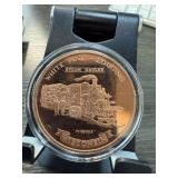 1OZ COPPER BULLION ROUND