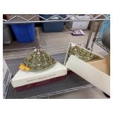 QTY 8 POTTERY BARN CHRISTMAS TREE PLATES