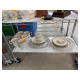 LOT OF STONEWARE DISHES