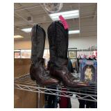 TONY LAMA COWBOY BOOTS SZ 5.5
