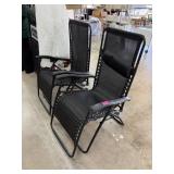 2PC NICE ZERO GRAVITY RECLINING CHAIRS