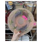 PINK DEPRESSION GLASS CENTERPIECE