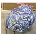GLAZED POTTERY RABBIT