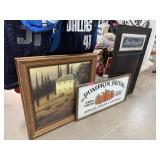 3pc LARGE WALL DECOR / MENU BOARD +