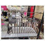 IRON NEWSPAPER RACK / MAGAZINE RACK