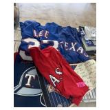 LOT OF MIXED TEXAS RANGERS & COWBOYS ITEMS