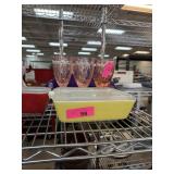 PYREX YELLOW BAKING DISH
