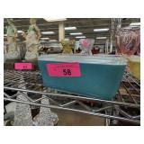 PYREX  BLUE FRIDGE BOX