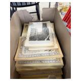 BOX OF ANTIQUE NATIONAL GEOGRAPHICS