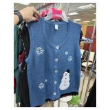 UGLY CHRISTMAS SWEATER VEST L/XL