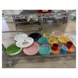 VERY LARGE LOT OF FIESTA DISHES