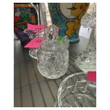 CRYSTAL CONDIMENT JAR
