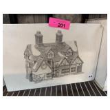 DEPT 56 CHRISTMAS VILLAGE ASHBURY INN