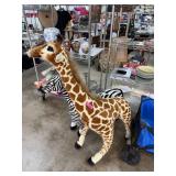 LARGE STUFFED GIRAFFE