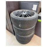 4 PC TIRES / WHEELS 245/40R 20 99V XL XIX RIMS