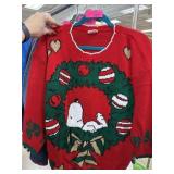 UGLY CHRISTMAS SWEATER PEANUTS / SNOOPY