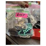 BAG OF MIXED COSTUME JEWELRY