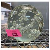 LARGE GLASS ORB