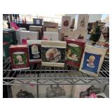 LOT OF 5 HALLMARK CHRISTMAS ORNAMENTS