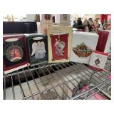 LOT OF 5 HALLMARK CHRISTMAS ORNAMENTS