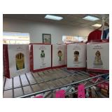LOT OF 5 HALLMARK CHRISTMAS ORNAMENTS