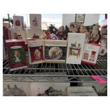 LOT OF 5 HALLMARK CHRISTMAS ORNAMENTS