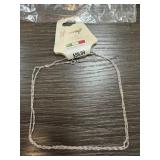 DANECRAFT 10% SILVER NECKLACE